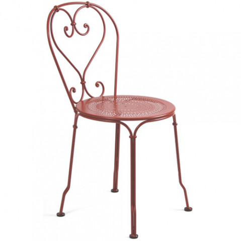 1900 chaise design fermob piment d'espelette