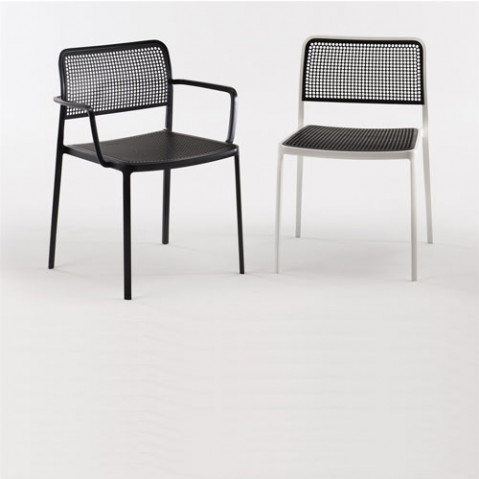 Audrey fauteuil design kartelll noir