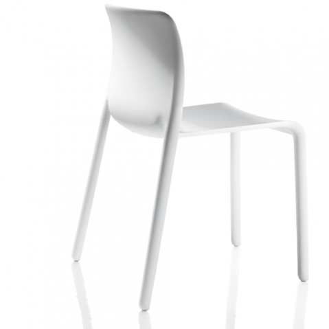 First chair Chaise Design Magis Blanc