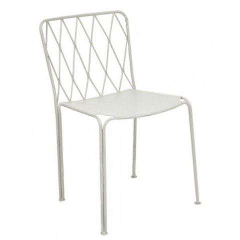 chaise kintbury fermob blanc