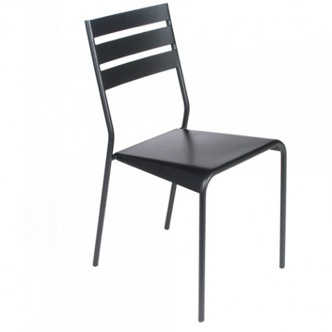 Facto Chaise Design Fermob Noir