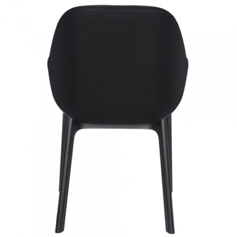 fauteuil clap pvc kartell noir noir