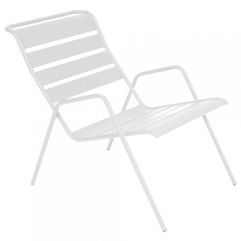 fauteuil bas monceau fermob blanc