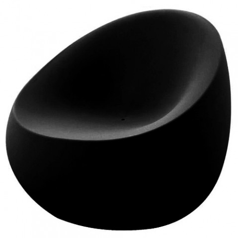 fauteuil stone vondom noir
