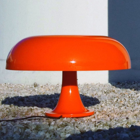 lampe poser nesso artemide orange