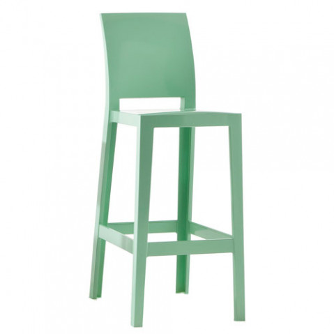 one more please kartell tabouret h65 cristal