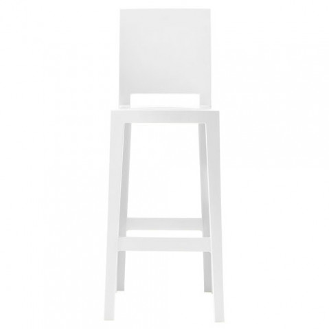 one more please kartell tabouret h 65 blanc