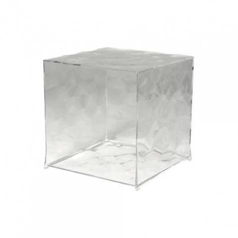 Optic Cube de Rangement Design Kartell Cristal