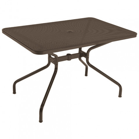table rectangulaire cambi 120 emu marron