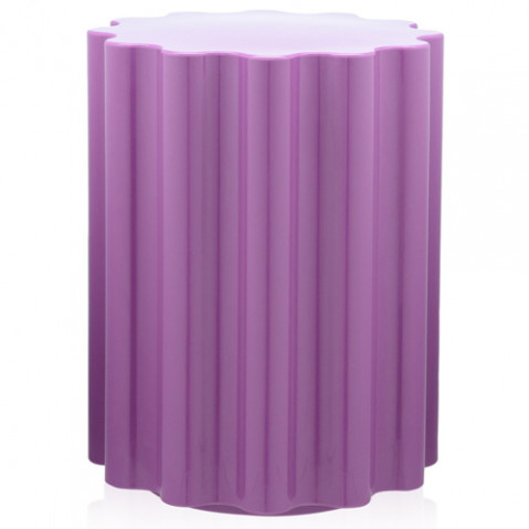tabouret colonna kartell violet