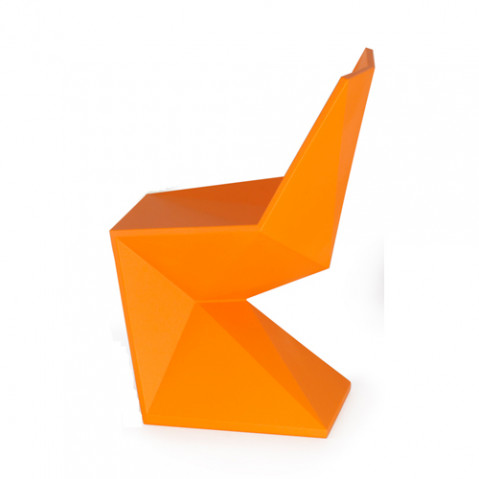 Vertex Silla Chaise Design Vondom Orange