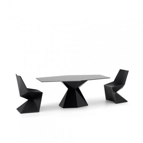 Vertex Table Design Vondom Noir