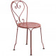 1900 chaise design fermob piment d'espelette