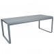 Bellevie table design fermob gris orage