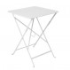 bistro fermob table 57x57 design blanc