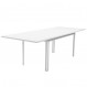 costa fermob table design extensible blanc