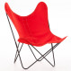 fauteuil aa coton airborne rouge