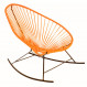 fauteuil bascule celestun boqa orange
