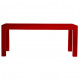 Jut Mesa 180 Vondom table haute Design rouge