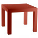 Jut Mesa 90 Vondom table haute Design rouge