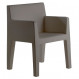 Jut Sillon Vondom fauteuil design gris