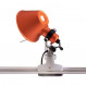 lampe pince tolomeo micro pinza artemide orange