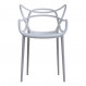 chaise masters kartell gris