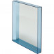 miroir only me kartell bleu transparent