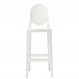 one more kartell tabouret h65 blanc