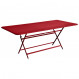 table caractere rectangulaire fermob coquelicot