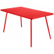 table luxembourg 143 fermob coquelicot