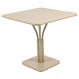 table carree luxembourg 1 pied fermob muscade