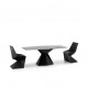 Vertex Table Design Vondom Noir