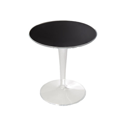 Noir brillant Kartell 8600E6 Table dappoint Tip Top